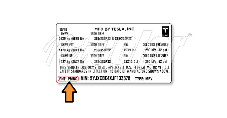 2befair Stylo Retouche Tesla (Midnight Silver Métallique) - Fabriqué en  Allemagne, Kit de peinture de voiture avec vernis principal et vernis  transparent (60 ml chacun), pour petites rayures dans la : 